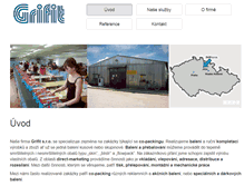 Tablet Screenshot of grifit.cz
